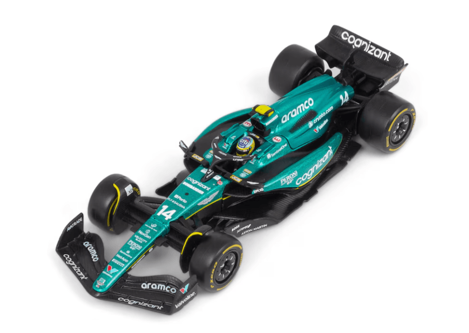 La nouvelle réplique Aston Martin AMR-23 1:24 Fernando Alonso