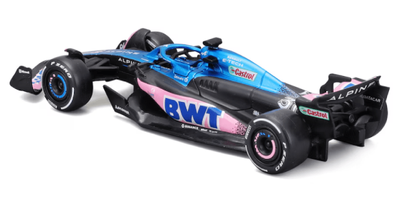 La nouvelle réplique Alpine A-523 1:24 Esteban Ocon
