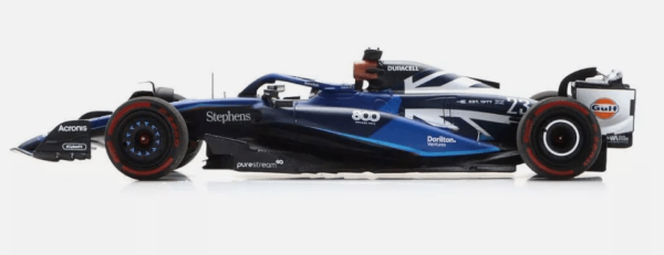 La nouvelle réplique Williams FW-45 1:24 Alexander Albon