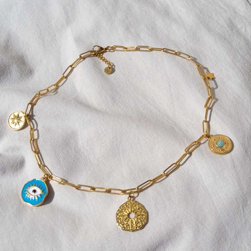 Collier Breloques Electra