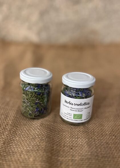 Herbes ensoleillées