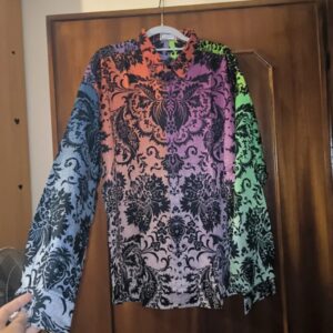 Chemise multicolore en coton Versace pour homme